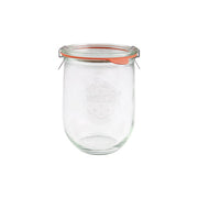 Weck COMPLETE WECK GLASS JAR W/LID 1062ml 100x147mm (745) Box of 6 - Hospitality Connect