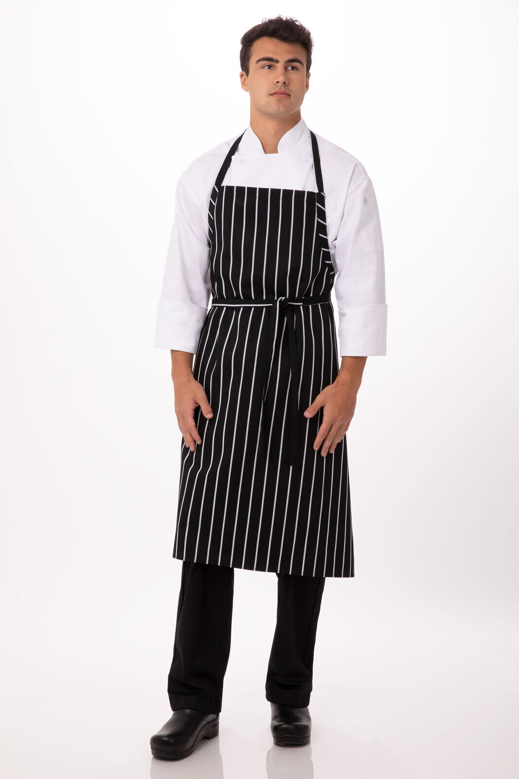 Chef Works English Chef Apron- Black - Hospitality Connect
