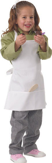 Chef Works Kids Chef Apron- White - Hospitality Connect