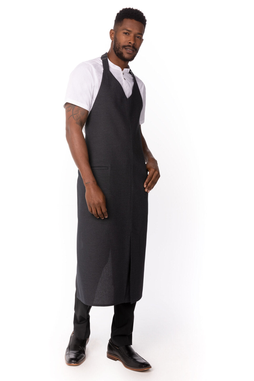 Chef Works Volante V-Neck Bib Apron- Diamond - Hospitality Connect