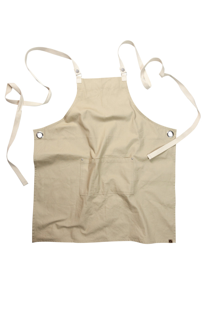 Chef Works Byron Cross-Back Apron- Natural - Hospitality Connect