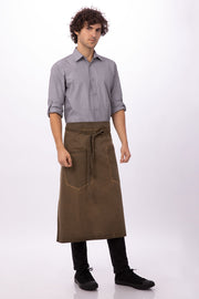Chef Works Dorset Bistro Apron- Golden Brown - Hospitality Connect
