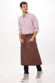 Chef Works Dorset Bistro Apron- Rust - Hospitality Connect