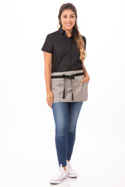 Chef Works Portland Waist Apron- Black - Hospitality Connect