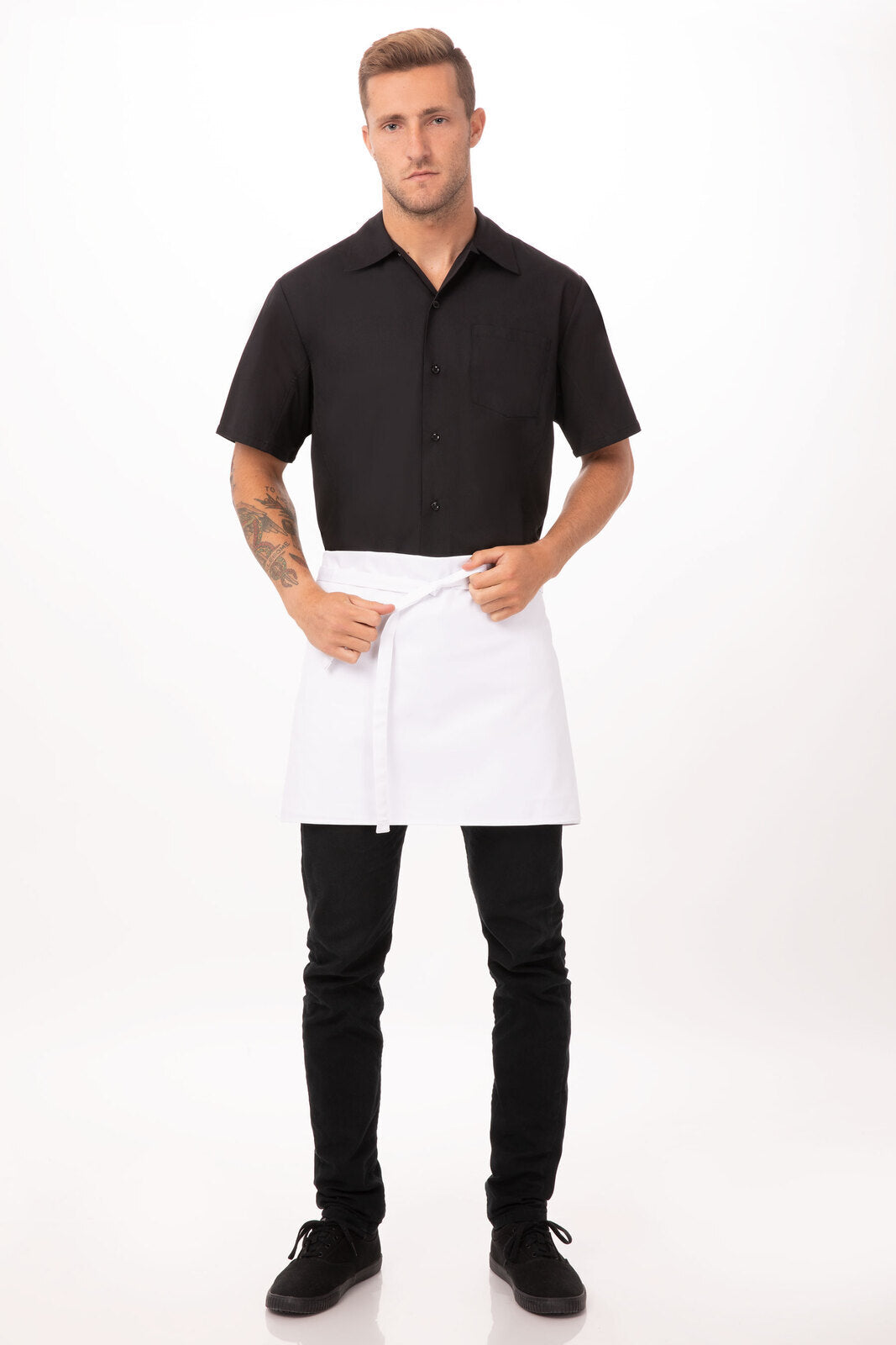 Chef Works  Four-Way Apron- White - Hospitality Connect