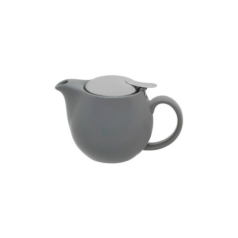 BREW-FRENCH GREY INFUSION TEAPOT S/S LID/INFUSER- 350ml - Hospitality Connect