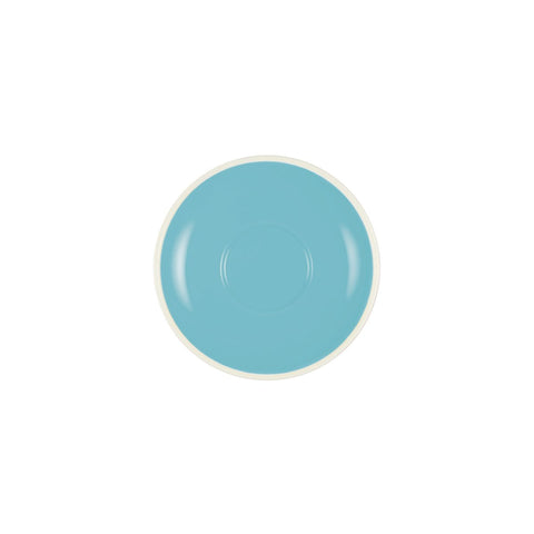 BREW-MAYA BLUE/WHITE ESPRESSO SAUCER TO SUIT BW0600 Box of 6 - Hospitality Connect