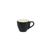 BREW-SMOKE/WHITE MATT ESPRESSO CUP 90ml Box of 6 - Hospitality Connect