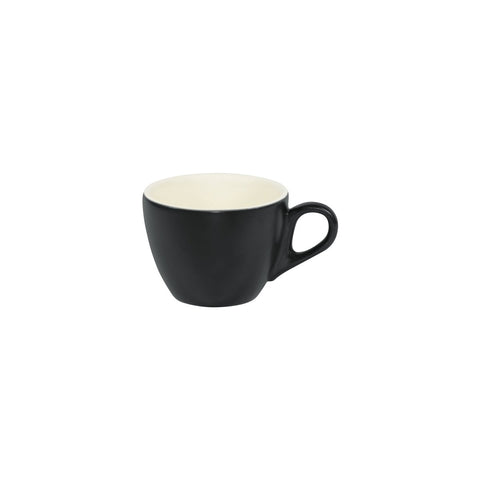 BREW-SMOKE/WHITE MATT FLAT WHITE CUP 160ml Box of 6 - Hospitality Connect