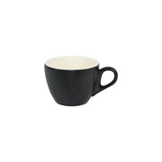 BREW-SMOKE/WHITE MATT LARGE FLAT WHITE CUP 220ml Box of 6 - Hospitality Connect