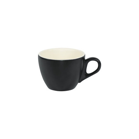 BREW-SMOKE/WHITE MATT LARGE FLAT WHITE CUP 220ml Box of 6 - Hospitality Connect