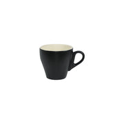 BREW-SMOKE/WHITE MATT LONG BLACK CUP 220ml Box of 6 - Hospitality Connect
