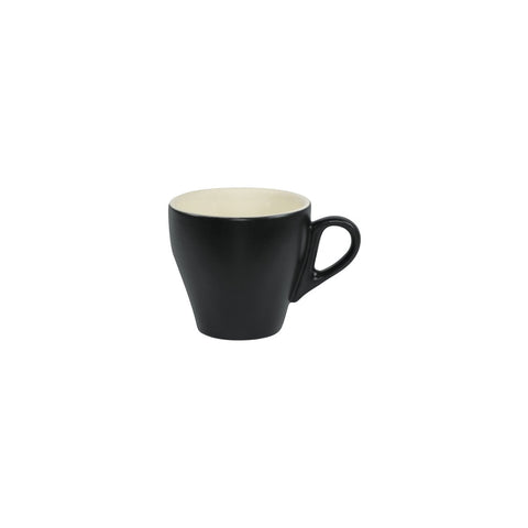BREW-SMOKE/WHITE MATT LONG BLACK CUP 220ml Box of 6 - Hospitality Connect