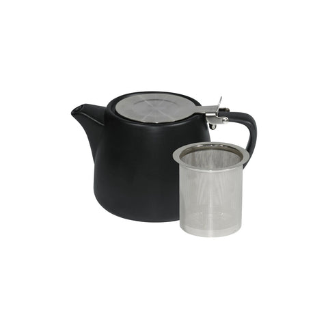 BREW-SMOKE STACKABLE MATT TEAPOT 500ml SS INFUSER/LID - Hospitality Connect