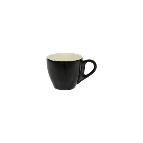 BREW-ONYX/WHITE ESPRESSO CUP 90ml Box of 6 - Hospitality Connect