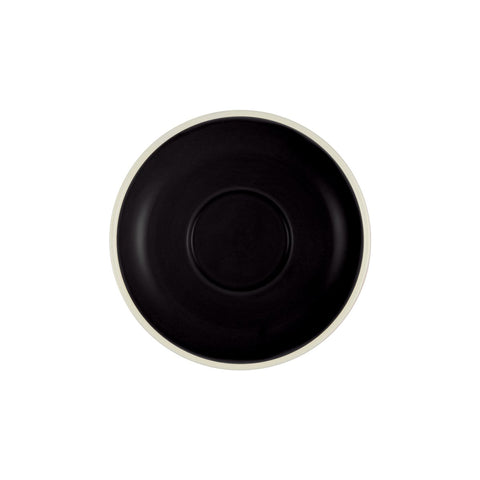 BREW-ONYX/WHITE SAUCER TO SUIT BW1045/24 Box of 6 - Hospitality Connect
