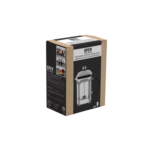 BREW INFUSION COFFEE PRESS w/ABS KNOB S/S 350ml - Hospitality Connect