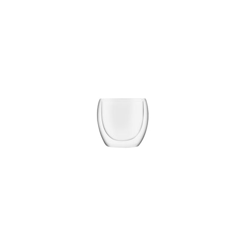 BREW INFUSION DOUBLE WALL SML TUMBLER 55x75mm, 80ml SET of 12 - Hospitality Connect