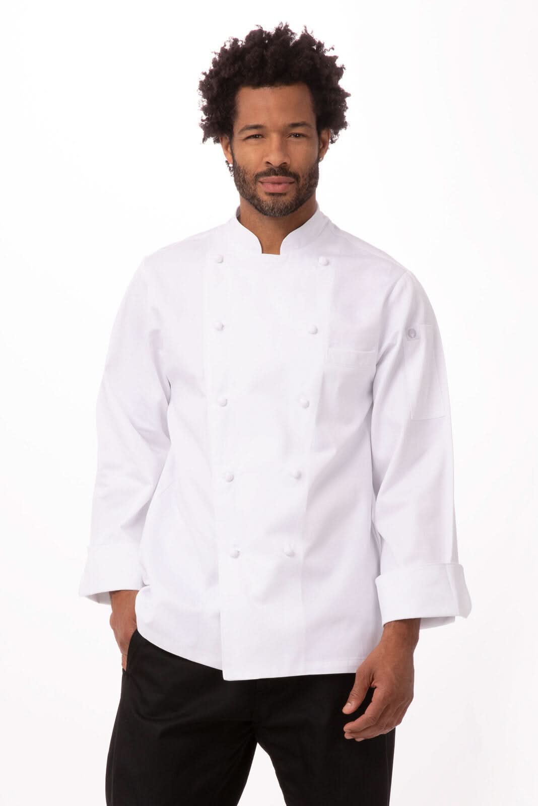 Chef Works Henri Men's Executive Chef Jacket - White - Hospitality Connect