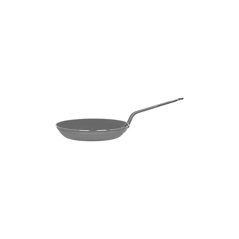 DEBUYER CARBONE PLUS ROUND FRYPAN STEEL 220x34mm - Hospitality Connect