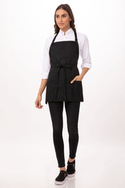 Chef Works Three Pocket Apron- Black - Hospitality Connect