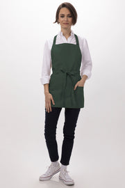 Chef work Three Pocket Apron- Hunter Green - Hospitality Connect
