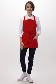 Chef Works Three Pocket Apron- Red - Hospitality Connect