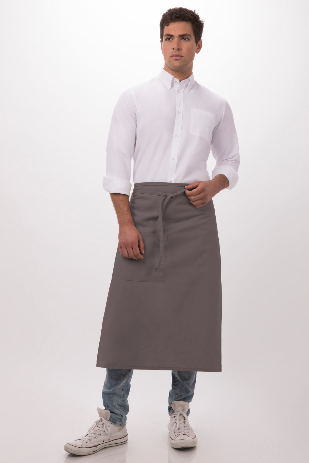 Chef Works  Bistro Apron- Slate - Hospitality Connect