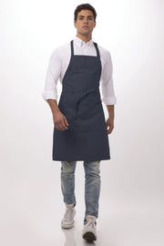 Chef Works Bib Apron- Navy - Hospitality Connect