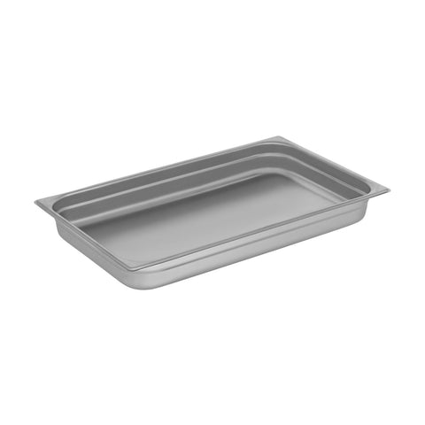 CHEF INOX GASTRONORM PAN 18/10 1/1 SIZE 530x325x65mm