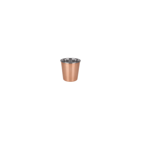 CHEF INOX MINIATURE COPPER POT S/S INTERIOR 85x85mm - Hospitality Connect
