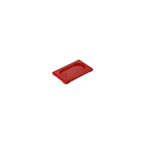 LID-POLYPROP GN 1/9 RED - Hospitality Connect