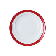 MAXADURA RESONATE-ROUND PLATE COUPE 230mm RED INNER BAND Box of 12 - Hospitality Connect
