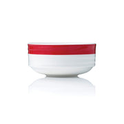 MAXADURA RESONATE- STACKABLE BOWL 110x55mm 270ml RED BAND Box of 12 - Hospitality Connect
