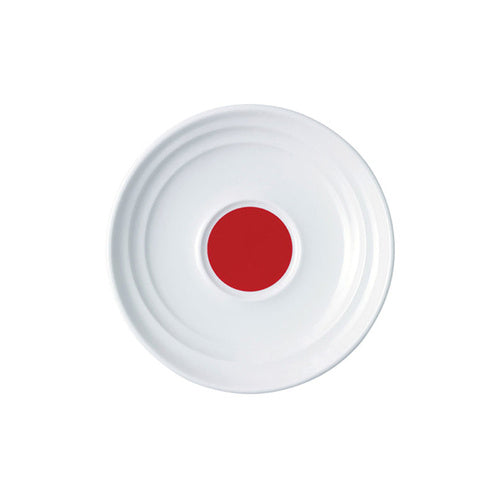 MAXADURA RESONATE- SAUCER 165mm INNER WELL RED Box of 4 - Hospitality Connect