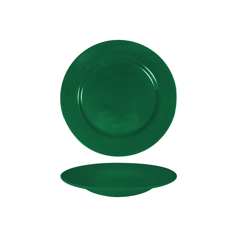 SUPERWARE GREEN ROUND SOUP PLATE 230mm Box of 6 - Hospitality Connect