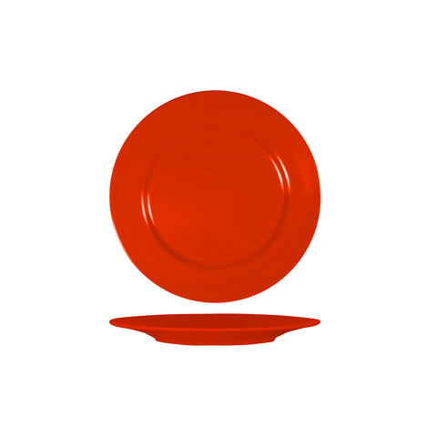 SUPERWARE RED ROUND PLATE RIM 230mm Box of 6 - Hospitality Connect