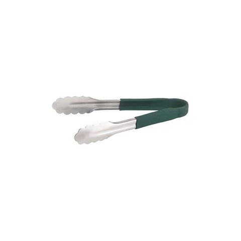 CHEF INOX UTILITY TONG S/S 300mm GREEN - Hospitality Connect