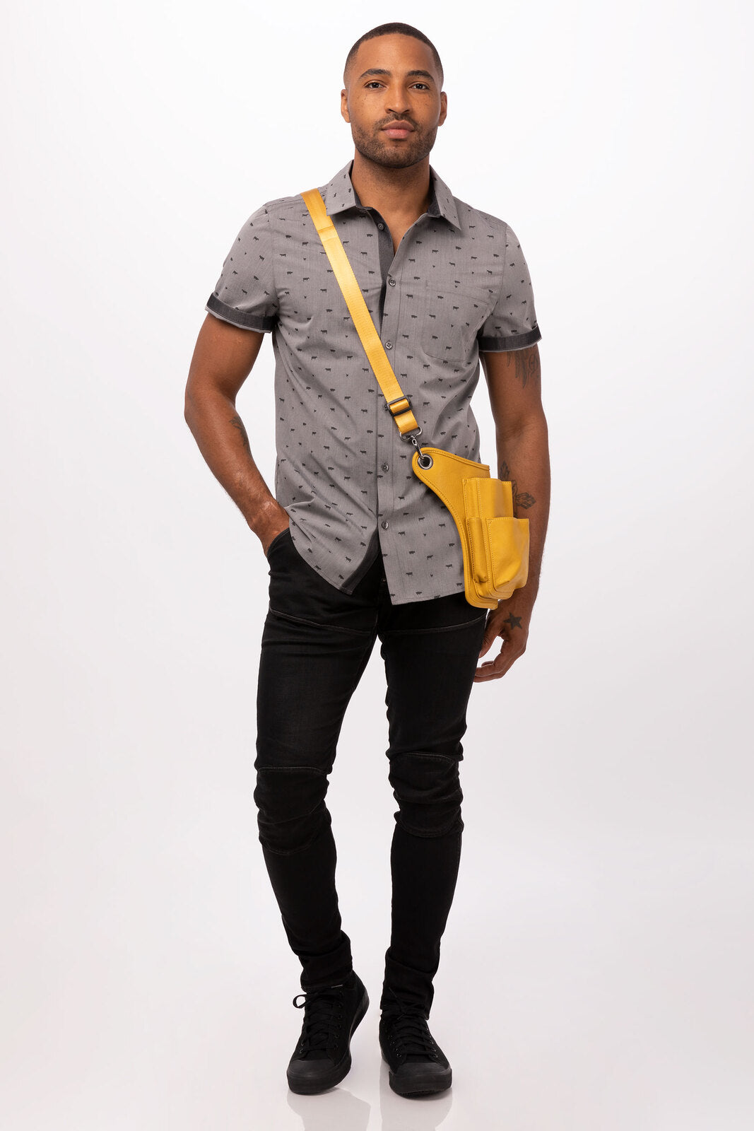 Chef work  Syracuse Waistbelt- Mustard - Hospitality Connect