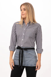Chef Works Berkeley Snap-On Waist Ties- Black - Hospitality Connect