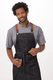 Chef Works Berkeley Apron Suspenders- Rust Clay - Hospitality Connect