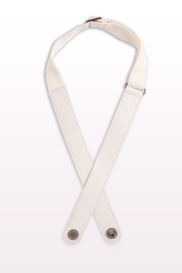 Chef works  Apron Neck Strap- White - Hospitality Connect