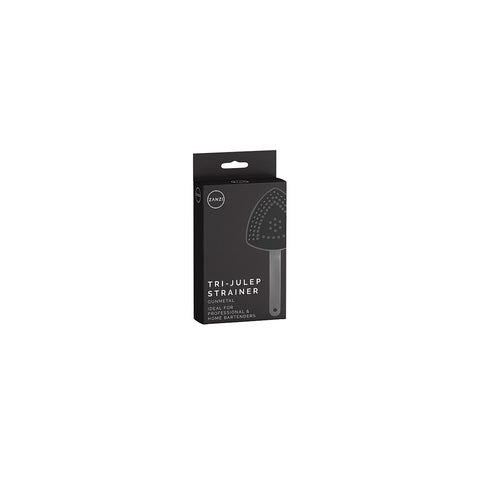 ZANZI TRI-JULEP STRAINER GUN METAL 163x97x16mm - Hospitality Connect