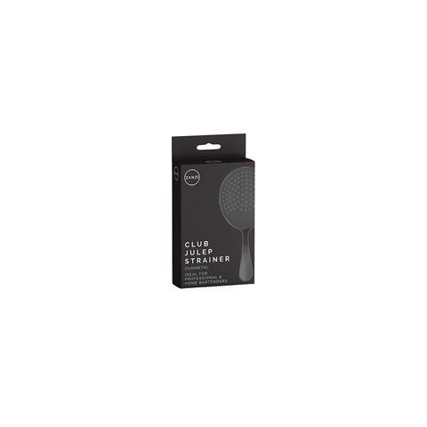 ZANZI CLUB JULEP STRAINER GUN METAL 163x97x16mm - Hospitality Connect