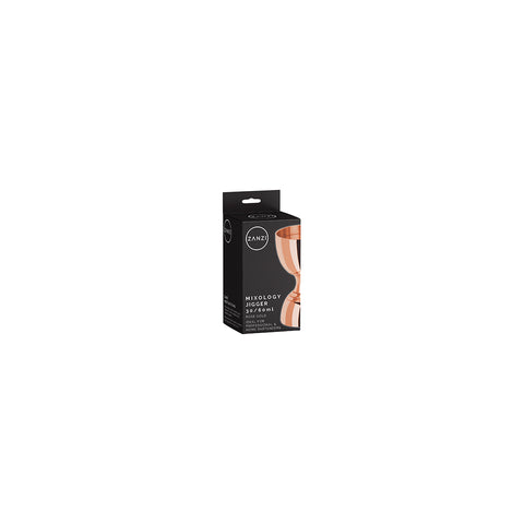 ZANZI MIXOLOGY JIGGER 30/60ml ROSE GOLD 90x53x45mm - Hospitality Connect