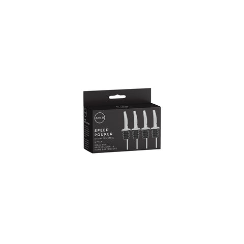 ZANZI SPEED POURER S/S 113x29mm (PACK OF 4) - Hospitality Connect