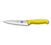 Victorinox Cooks - Carving Knife,19cm,Fibrox - Yellow - Hospitality Connect